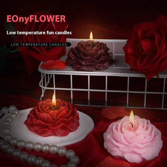 Flower Low Temperature Candles Toy