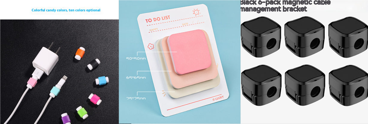 Magnetic Cable Clip Under Desk Cable Management Adjustable Cord Holder Wire Organizer And Cable Management Wire Keeper