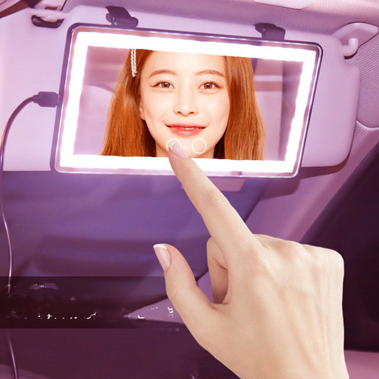 Universal Car Sun Visor Mirror LED Makeup Mirror